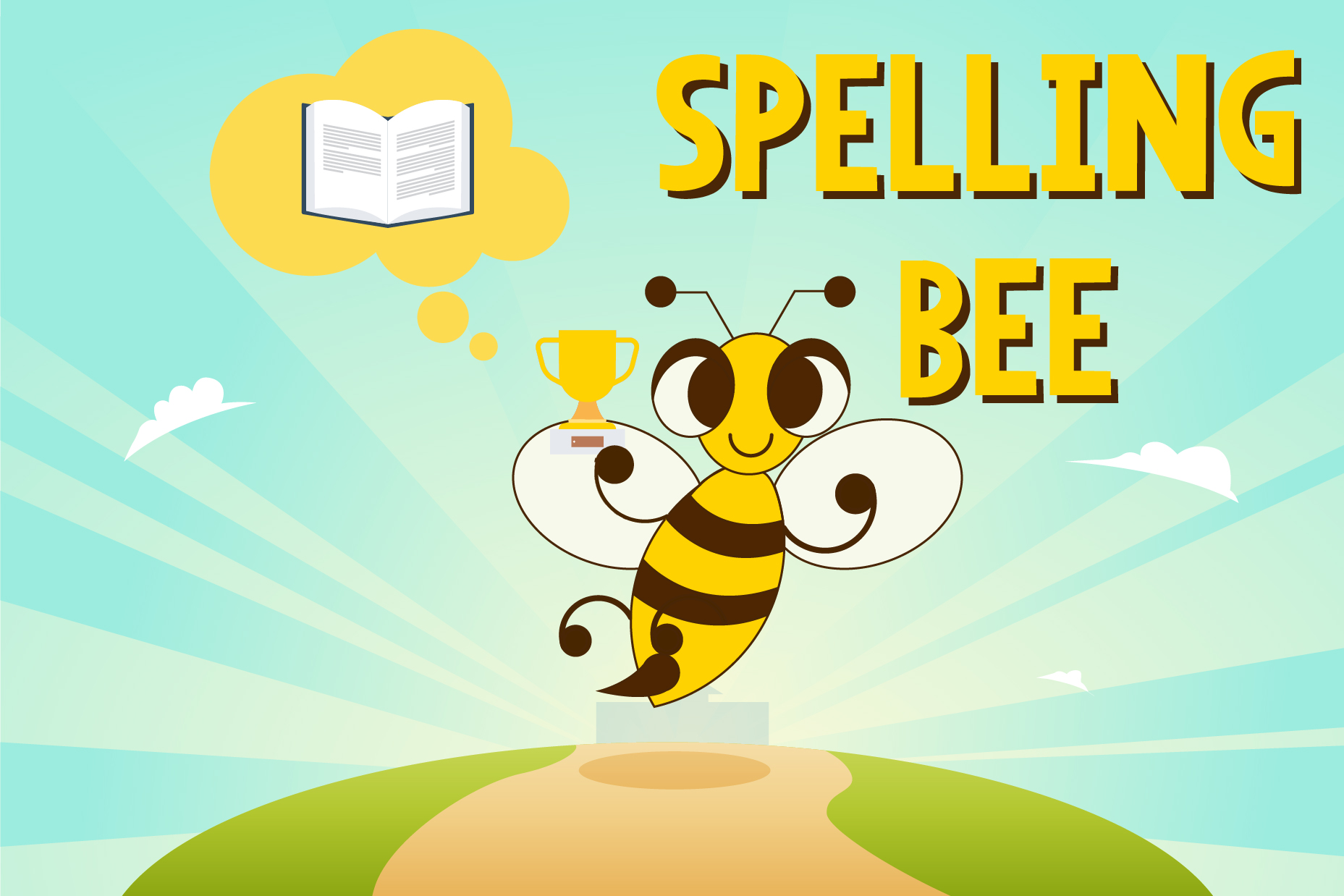 How To Study For A Spelling Bee In One Day Study Poster