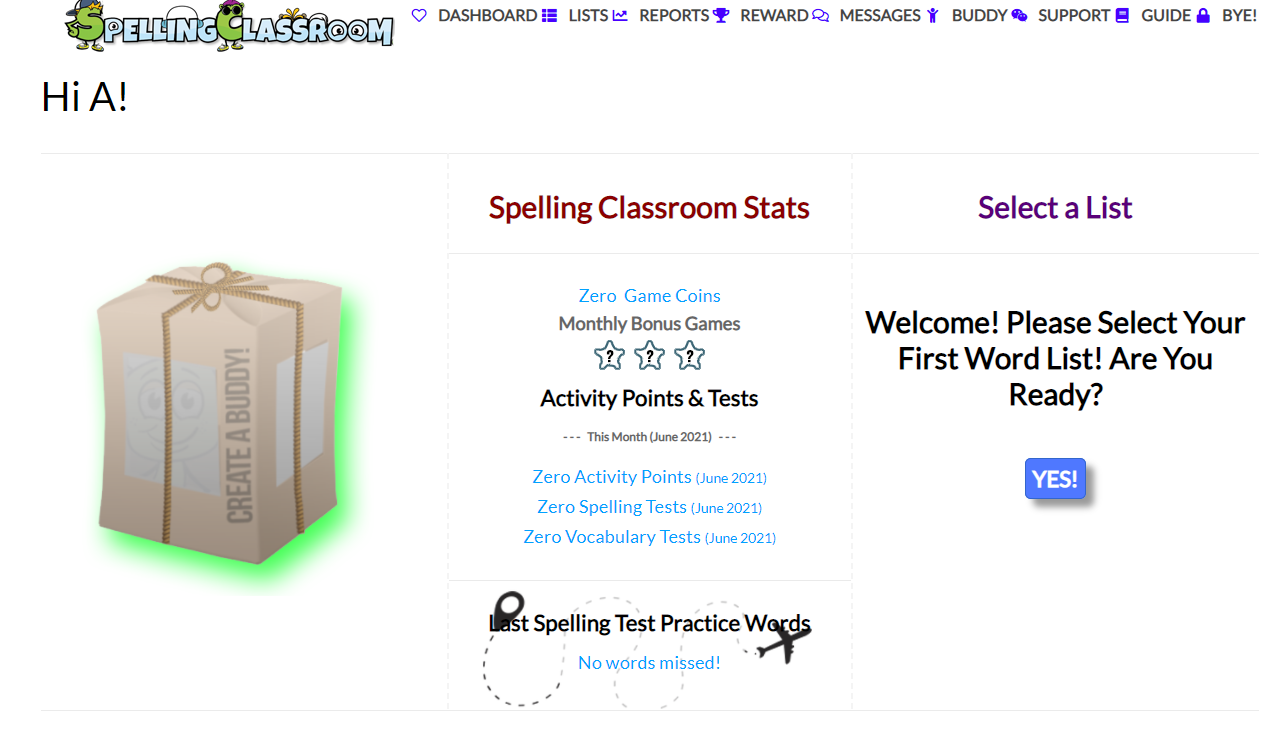 spelling classroom review